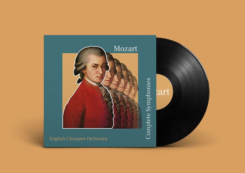 Packaging: Vinilo de Mozart 2
