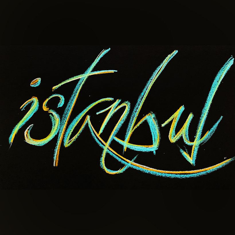 My project in Calligraphy with a Ruling Pen course 3