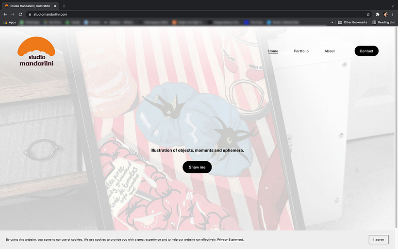 Studio Mandariini | My own website 1