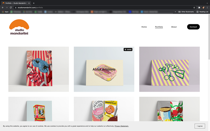 Studio Mandariini | My own website 2