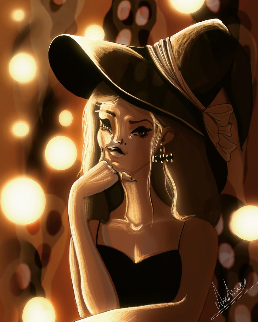My project in Female Cartoon Character Design with Procreate course 2