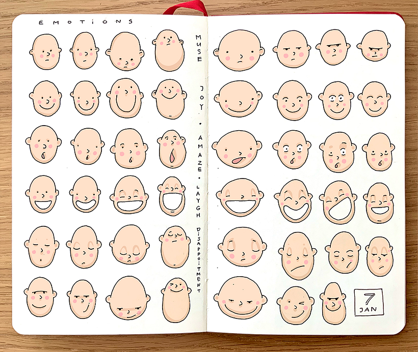 My project in The Art of Sketching: Transform Your Doodles into Art course 9