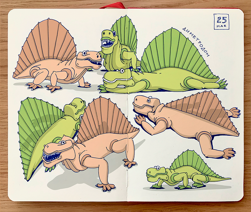 My project in The Art of Sketching: Transform Your Doodles into Art course 18