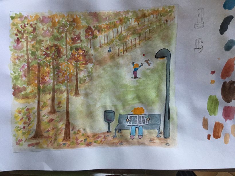My project in Exploratory Sketchbook: Find Your Drawing Style course 2