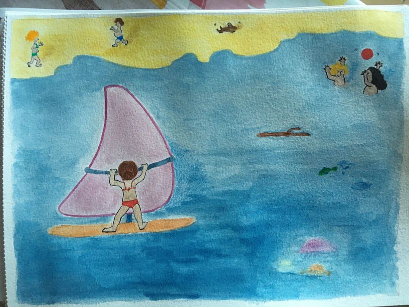 My project in Exploratory Sketchbook: Find Your Drawing Style course 4