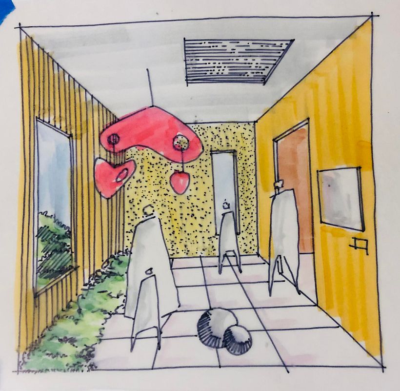 Mi Proyecto del curso: Introducción al dibujo arquitectónico a mano alzada 6