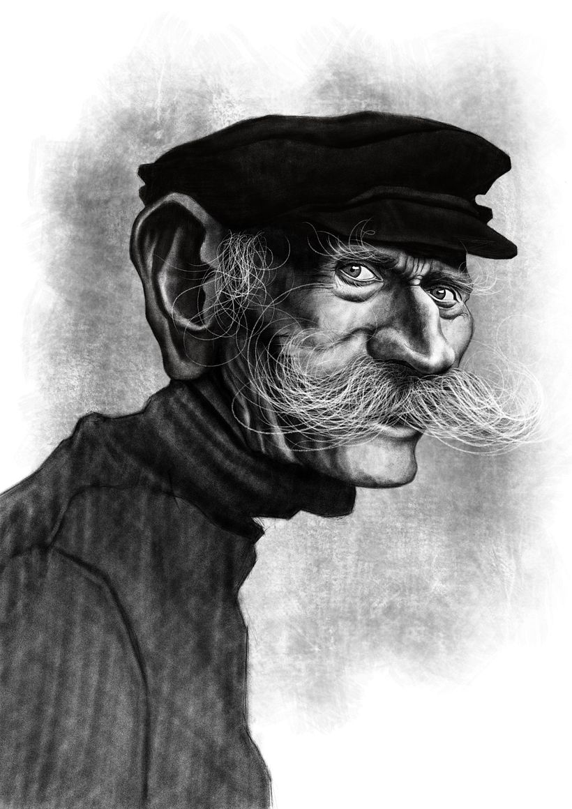 My project in Caricature Portrait with Graphite course 1