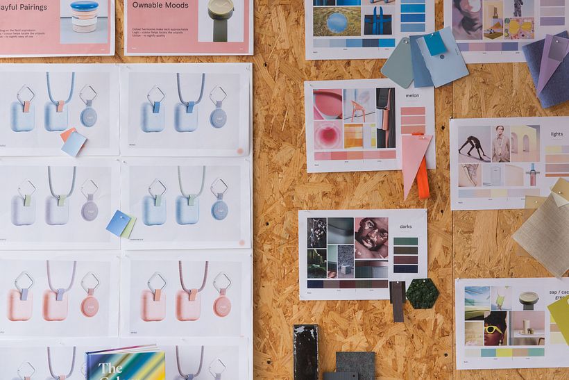 The trend / research process behind - CMF and Colour Directions