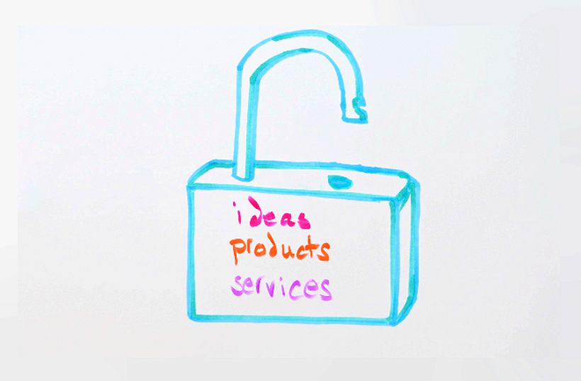 IP protects creatives' products and services.