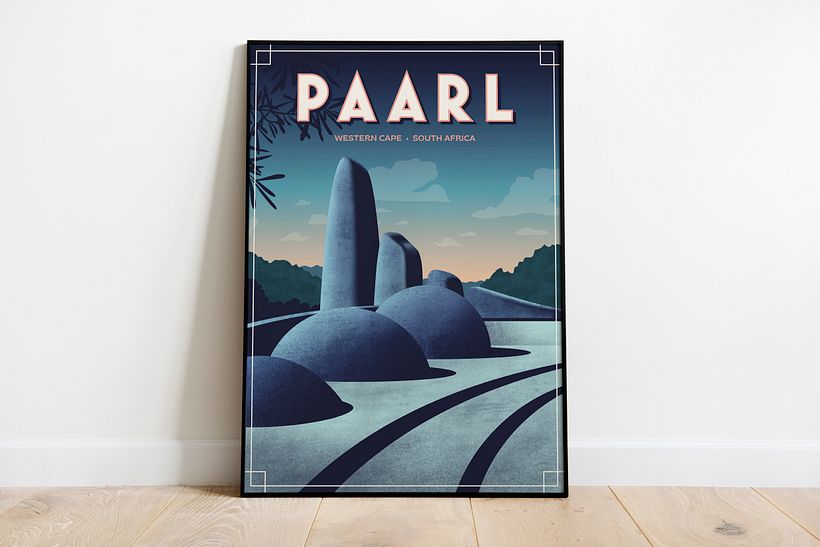 My project in Art Deco Style for Digital Illustration course 2