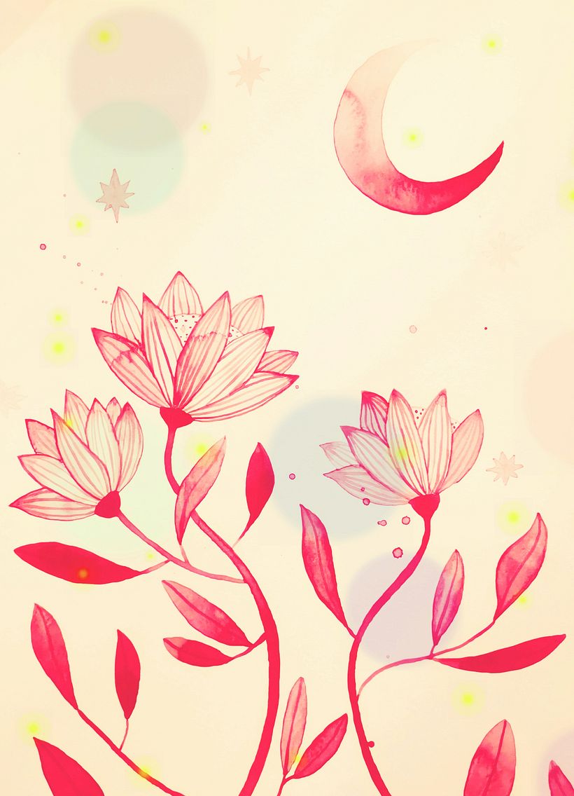 Flowers mono-rosa <3  1