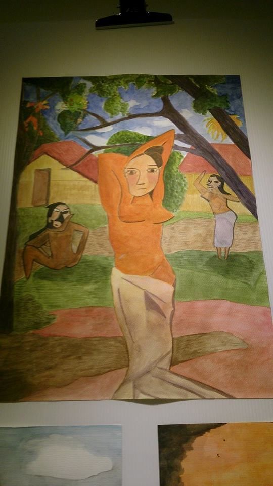 名畫臨摹與變形 Les Demoiselles d'Avignon