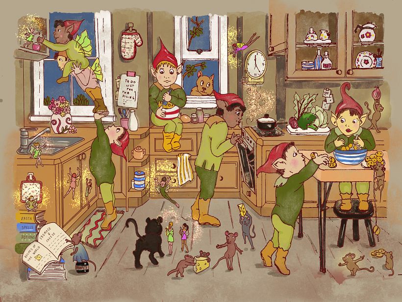 Final drawing colour in Procreate