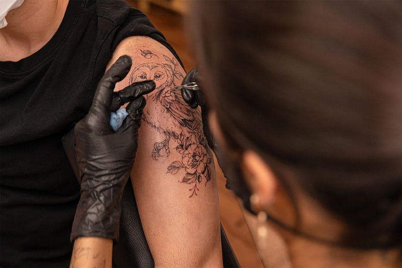 Abschlussprojekt: „Naturalistisches Tattoo: Von der Linie zur Haut“ 13