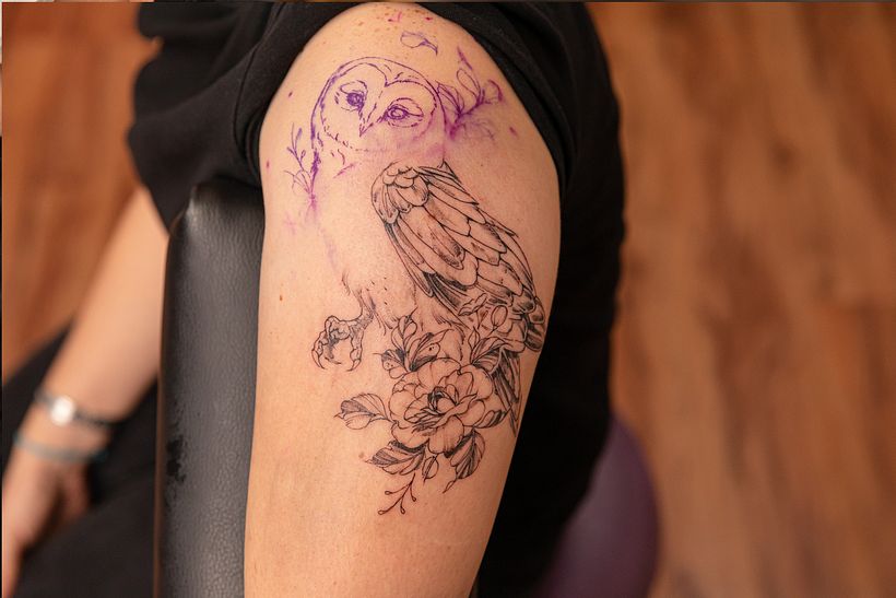 Abschlussprojekt: „Naturalistisches Tattoo: Von der Linie zur Haut“ 12