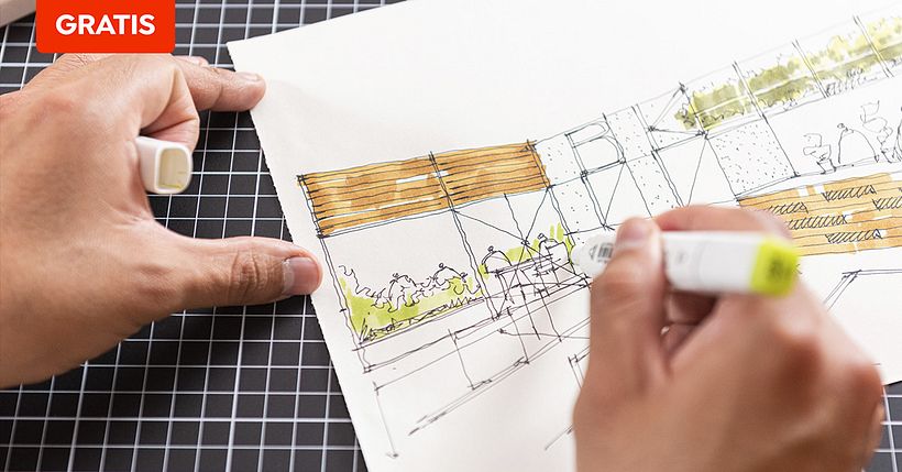 Aprende paso a paso a mejorar tus dibujos con perspectiva siguiendo este ejercicio de Héctor López. 