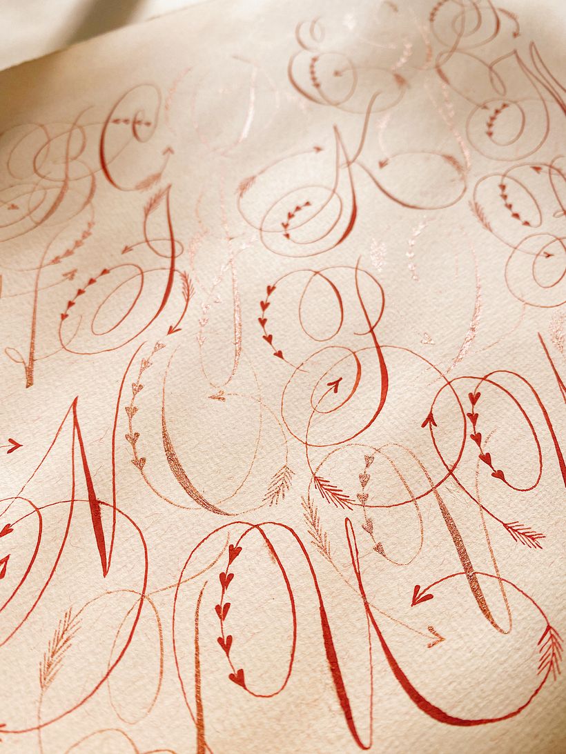 Piezas de caligrafía - Diseño