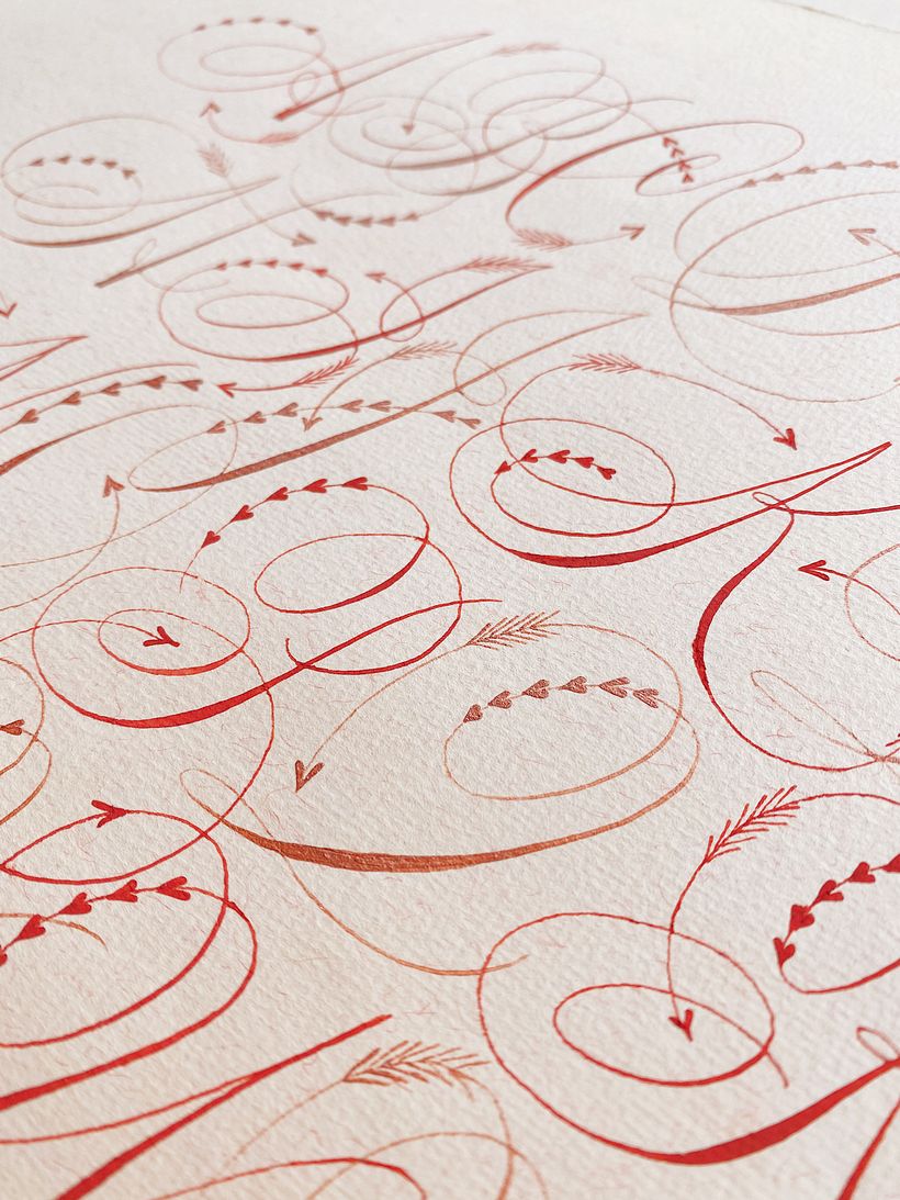 Piezas de caligrafía - Diseño