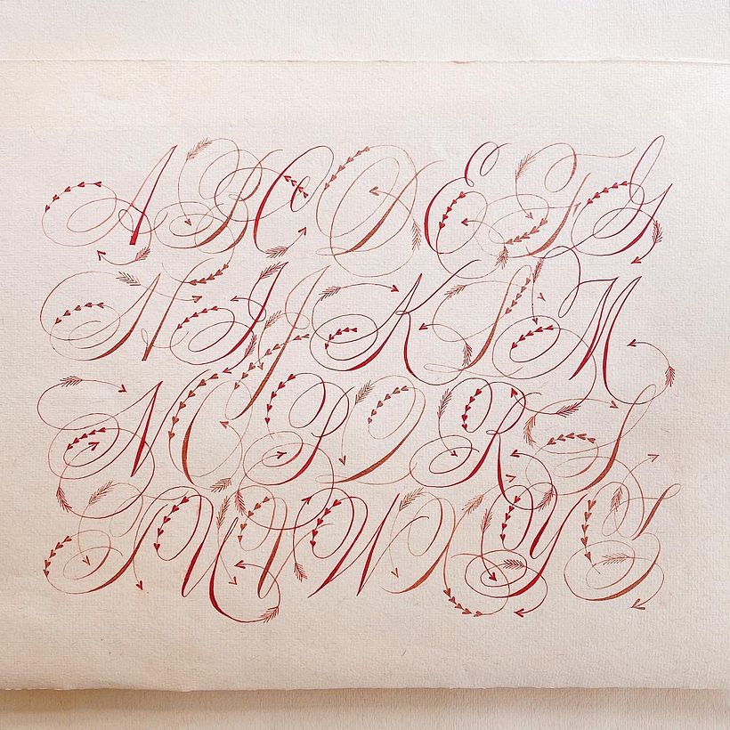 Piezas de caligrafía - Diseño