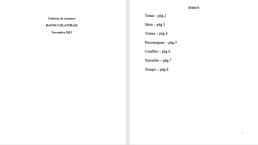 Caderno de romance 1