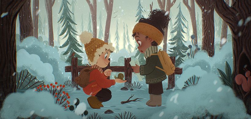 I created this illustration for an Character Design Quarterly Magazine Issue as a tutorial