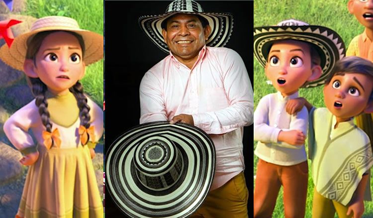 The sombrero vueltiao is made by people from the Zenú tribe.