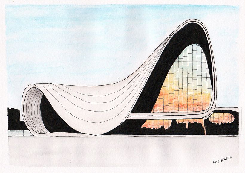 Heydar Aliyev Center-Zaha Hadid