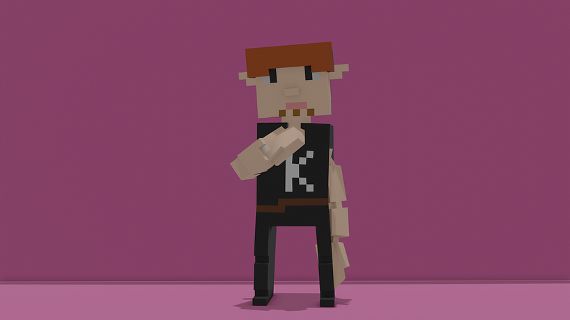 Mi Proyecto del curso: Introducción al voxel art para el diseño de personajes 1