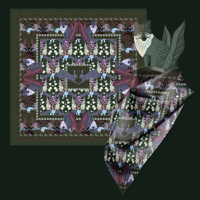 My project in Illustration for Patterns with Soul course 4