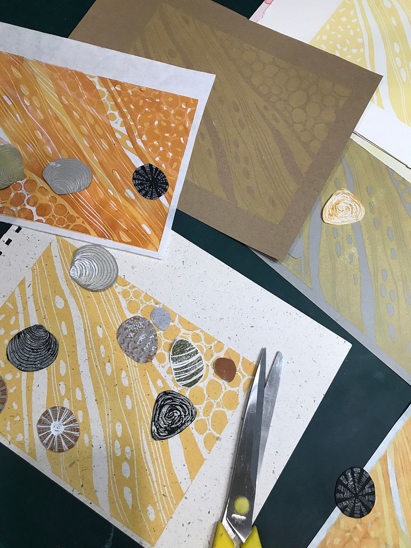 My project in Engraving stamps and printing techniques course 3