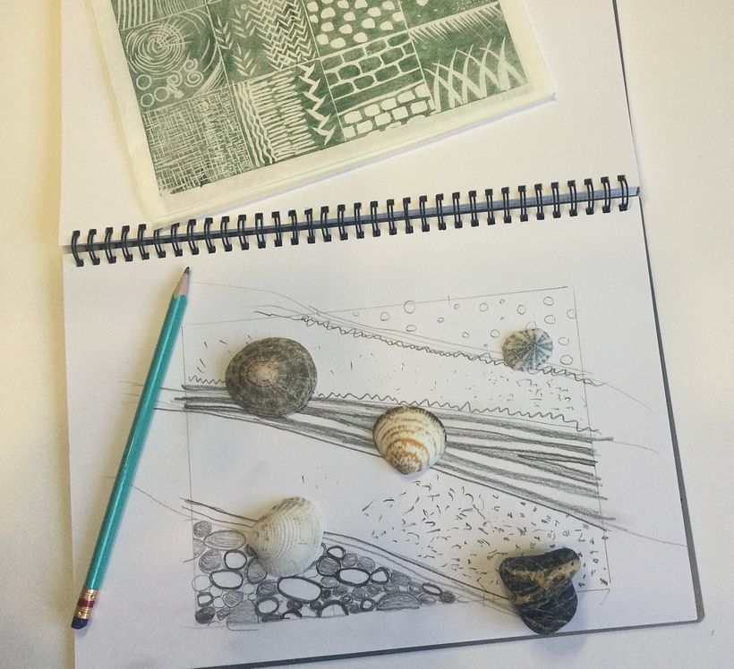 My project in Engraving stamps and printing techniques course 4