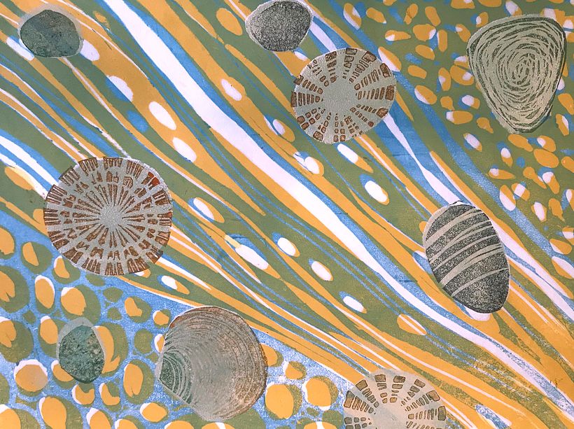My project in Engraving stamps and printing techniques course 7