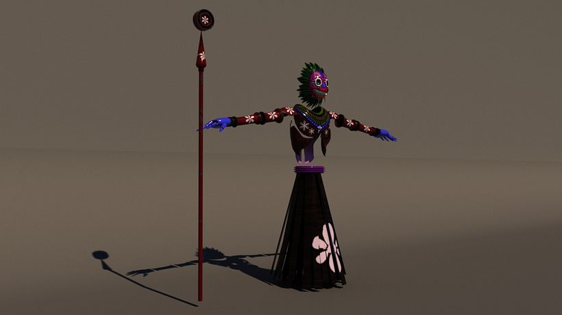 My project in Character Modelling in Maya course 4