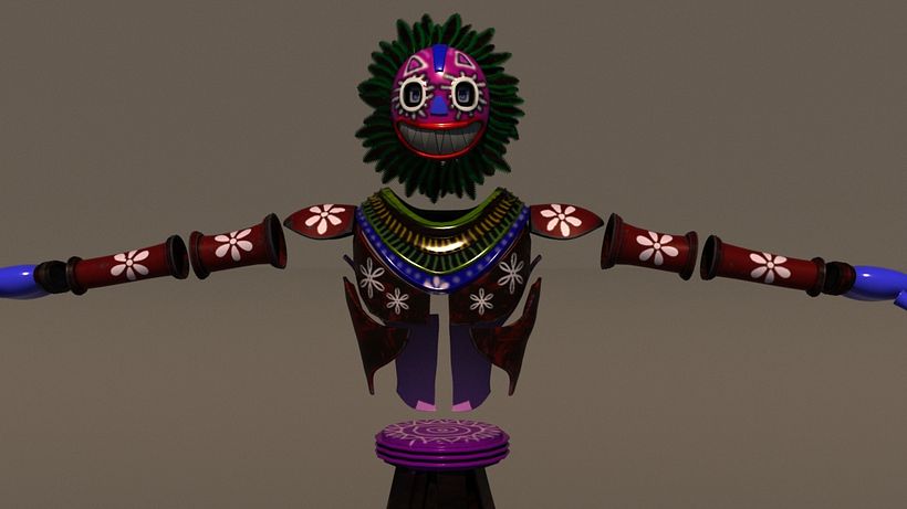 My project in Character Modelling in Maya course 5