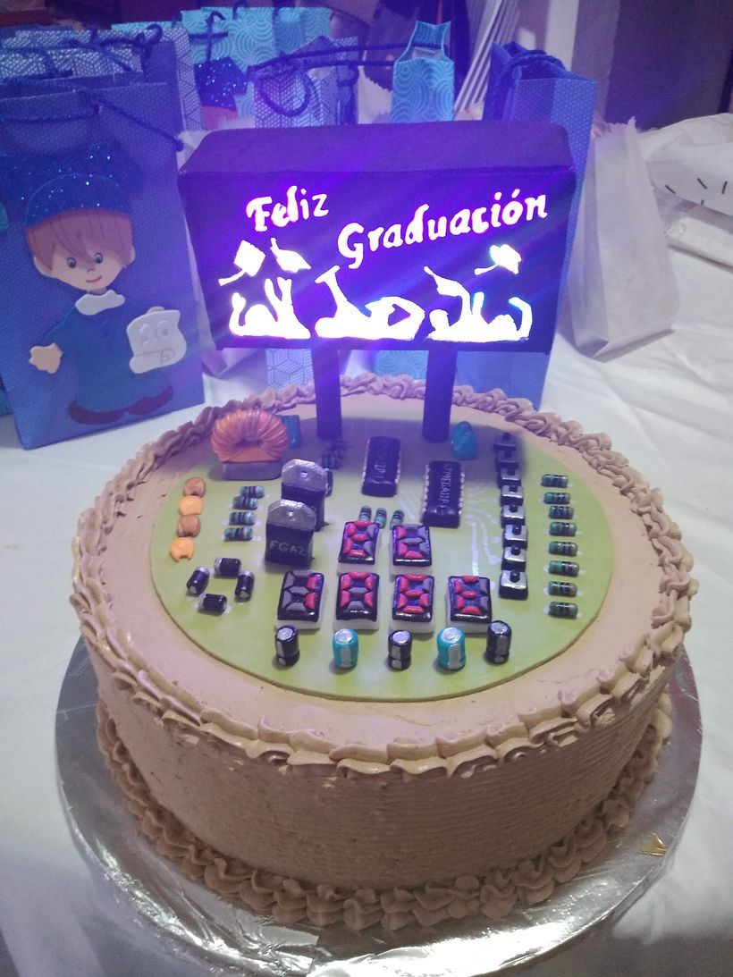 Un pastel muy Electrónico