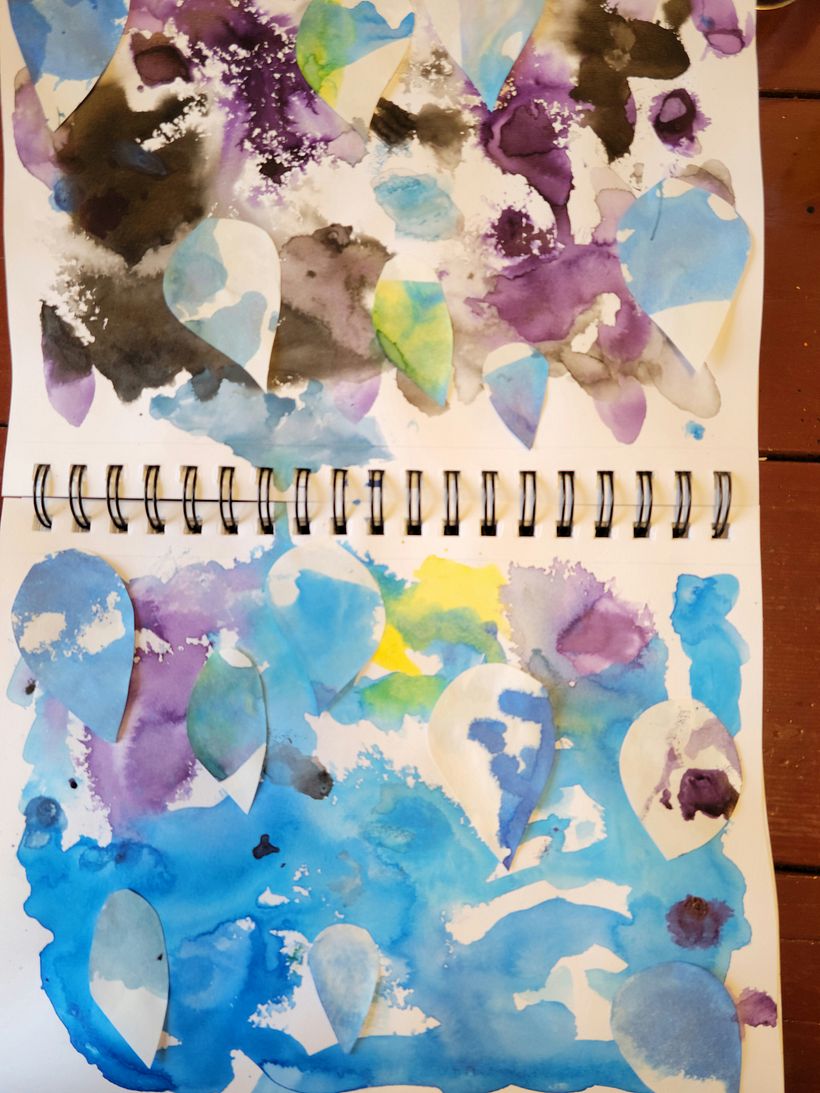 this was supposed to be 3 dimensional as I pasted in raindrops but not enough contrast to show dimensions 