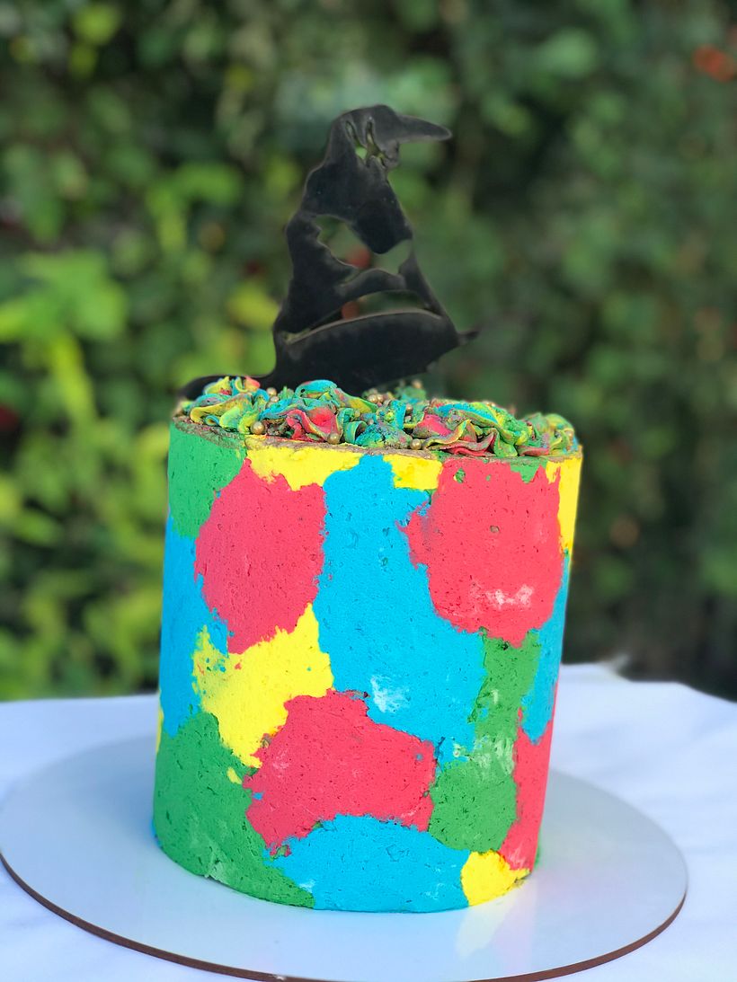My project in Cake Design: Modern Decorating Techniques course 4