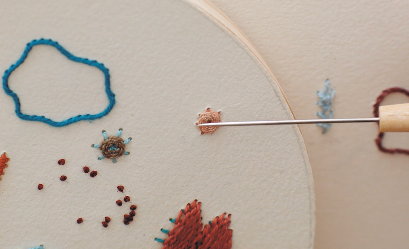 Pinwheel stitch.