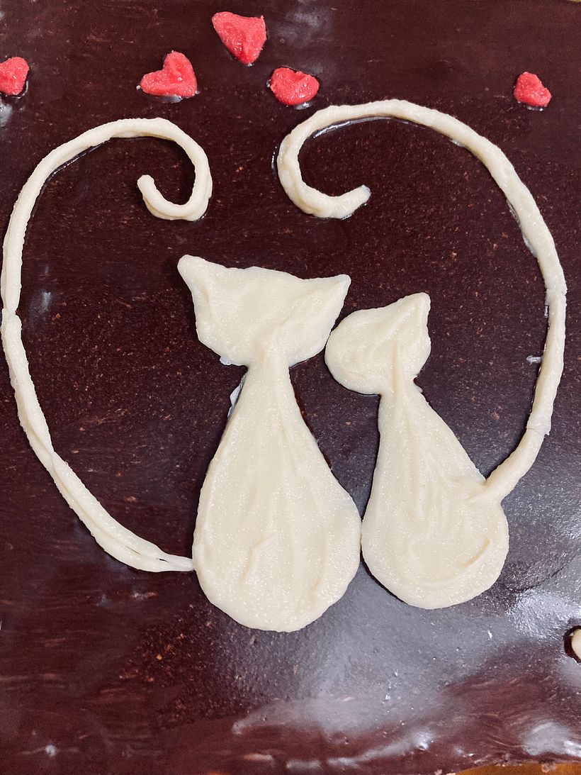 Ronrones de chocolate blanco 