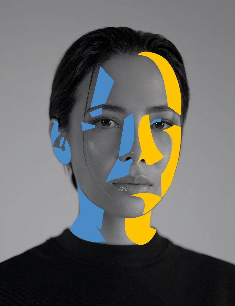 Mi Proyecto del curso: Retrato geométrico con Procreate 4