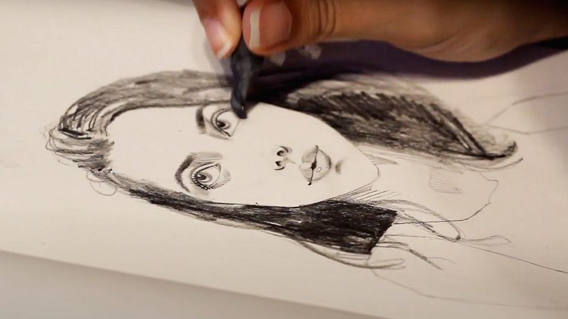 30 Days of Portrait Sketchbook: Explore the Human Face 3