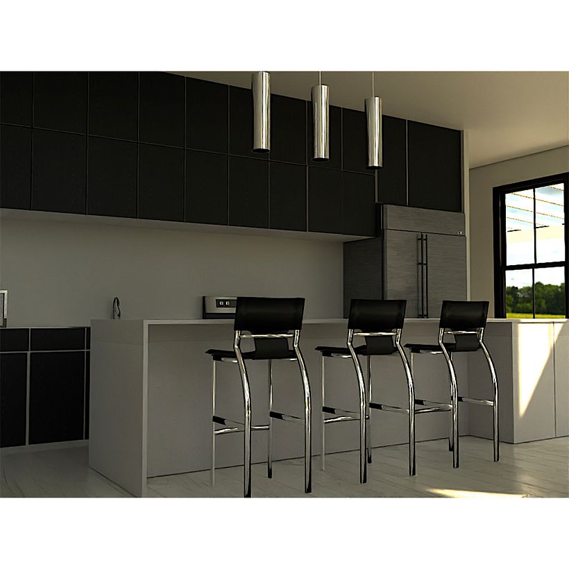 Study in Black and White - Kitchen