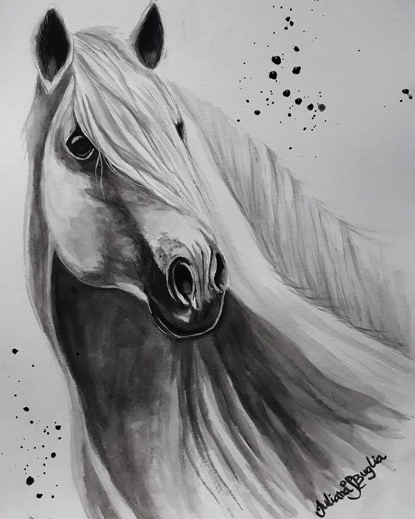 Horse Tonal Values