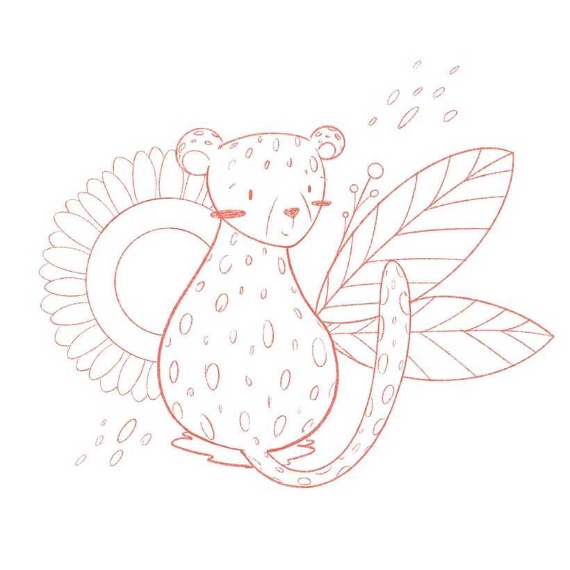 This is was the second final sketch.