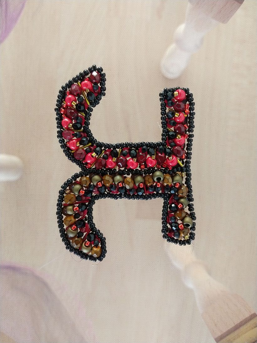 Embellishing a cap 4