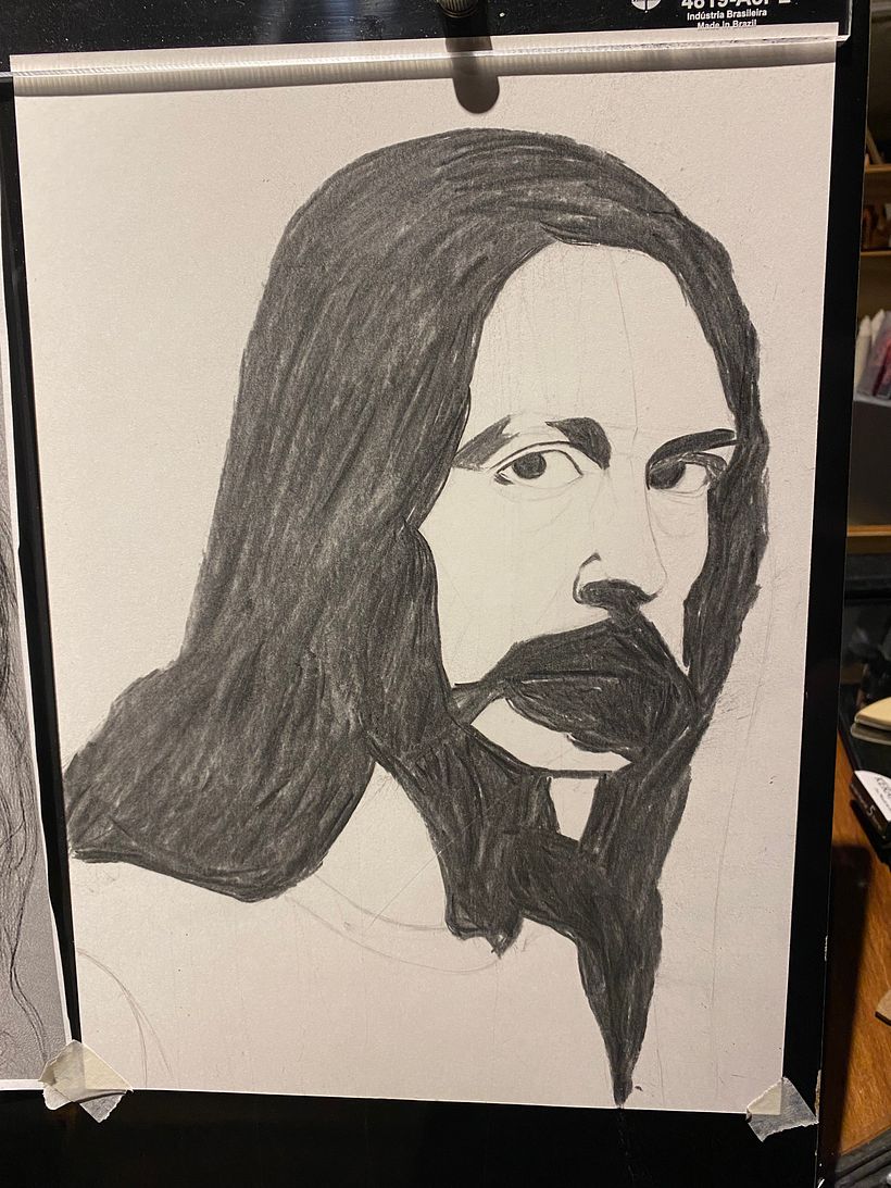 Meu projeto do curso: Retrato realista com lápis grafite 3