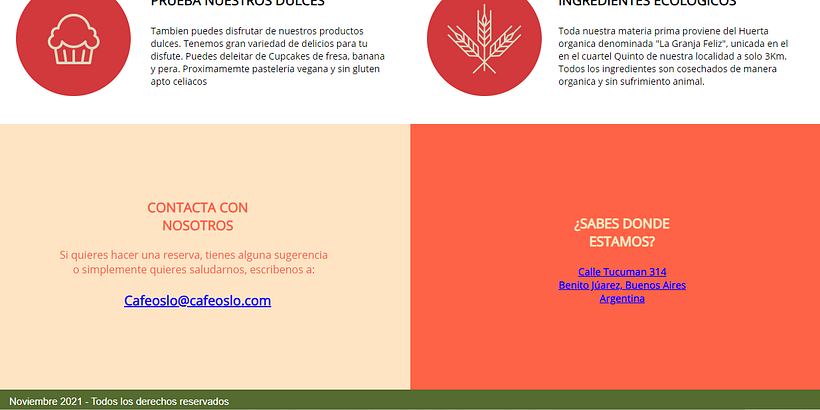Pagina Web de "Café Oslo" - Trabajo Final con HTML y CSS 5