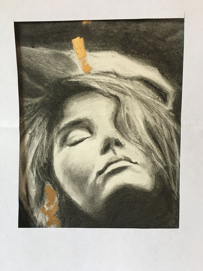 My project in Artistic Charcoal Portraiture: Creating Atmosphere course 1