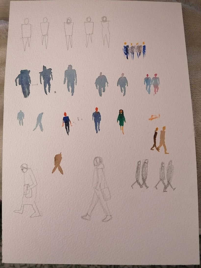 Il mio progetto del corso: Paesaggi urbani ad acquerello 3