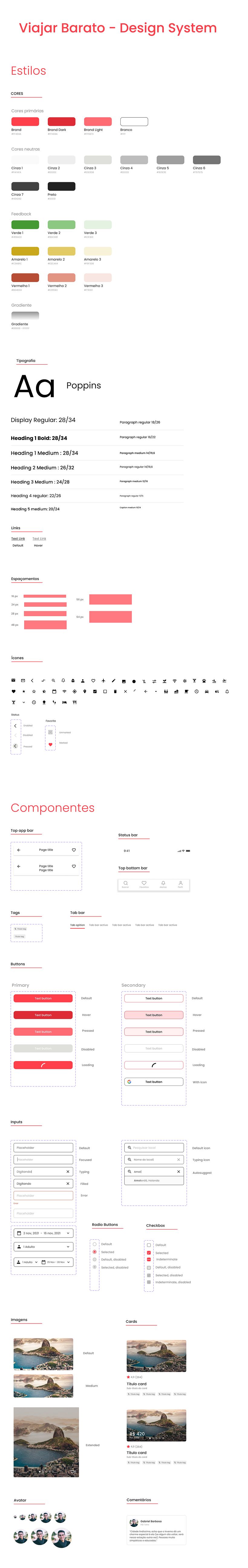 Meu projeto do curso: Introdução a Design Systems com Figma 7